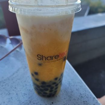 Sharetea - Mango Ice Blended with Ice cream. - Bubble Tea Near Me - Chandler, Arizona