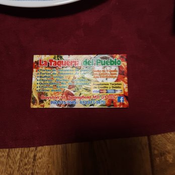 La Taqueria del Pueblo - Maybe this can be useful - Food Trucks Near Me - Springfield, Massachusetts La Taqueria del Pueblo - Maybe this can be useful - Food Trucks Near Me - Springfield, Massachusetts