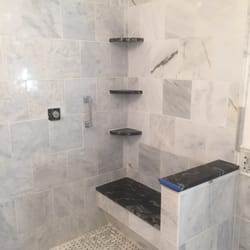 Wright Carpets - Master bath shower