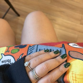 Urbane Nail Care - Emerald green nails ready for fall - Nail Salons Near Me - Monrovia, California Urbane Nail Care - Emerald green nails ready for fall - Nail Salons Near Me - Monrovia, California