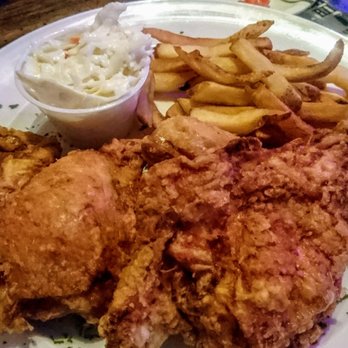 The Village Tavern - Authentic Broasted Chicken ($14.95) - 3 stars. Fries were dry. Chicken was fine, nothing too impressive. Fri dinner 2017-06-30 - American Near Me - Long Grove, Illinois The Village Tavern - Authentic Broasted Chicken ($14.95) - 3 stars. Fries were dry. Chicken was fine, nothing too impressive. Fri dinner 2017-06-30 - American Near Me - Long Grove, Illinois
