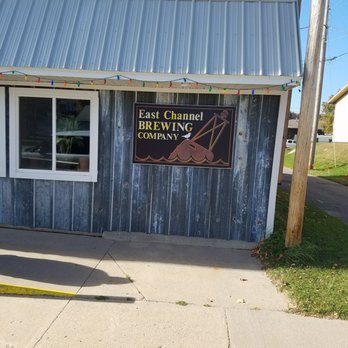 East Channel Brewing Company - Outdoor signage. - Breweries Near Me - Munising, Michigan