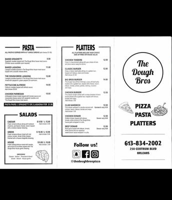 Menu photo 3 The Dough Bros Ottawa, ON Menu photo 3 The Dough Bros Ottawa, ON