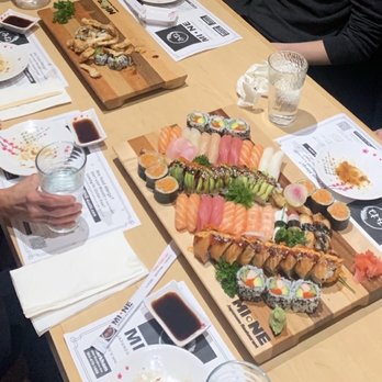 Mi Ne Sushi - 54 piece medium sushi plater - Sushi Bars Near Me - Aurora, Ontario