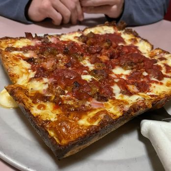 Loui's Pizza - Small meat lovers - Pizza Near Me - Hazel Park, Michigan Loui's Pizza - Small meat lovers - Pizza Near Me - Hazel Park, Michigan