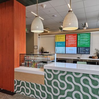 Todofresco - Nice fresh look. Those 2 chairs are for the staff I think, not guests. There are benches on the side to sit and wait. - Salad Near Me - Madison, Wisconsin Todofresco - Nice fresh look. Those 2 chairs are for the staff I think, not guests. There are benches on the side to sit and wait. - Salad Near Me - Madison, Wisconsin