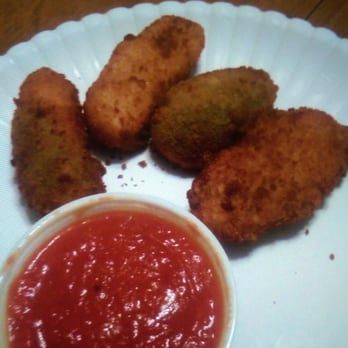 Corrados Restaurant Pizzeria - Jalapino poppers -2  sorry hungry.  Standard poppers served with maranara sauce. - Pizza Near Me - Sicklerville, New Jersey