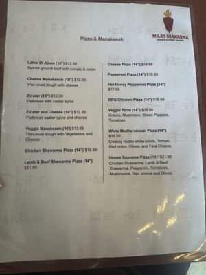 Menu photo 3 Mila's Shawarma Richmond, VA