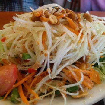 Thai Cafe - Papaya salad - Thai Near Me - Irvine, California