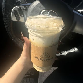 Pura Vida Coffee - Brown Sugar Macchiato - Coffee & Tea Near Me - Bakersfield, California Pura Vida Coffee - Brown Sugar Macchiato - Coffee & Tea Near Me - Bakersfield, California