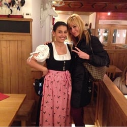 Bäckerei Abeling - Our waitress! Super cool! :)
