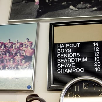 Jerry's Barber Shop - menu of services, march 2009 - Barbers Near Me - Campbell, California Jerry's Barber Shop - menu of services, march 2009 - Barbers Near Me - Campbell, California