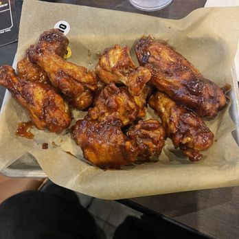 Buffalo Wild Wings - Honey and Bourbon BBQ wings - Chicken Wings Near Me - Sherman Oaks, California Buffalo Wild Wings - Honey and Bourbon BBQ wings - Chicken Wings Near Me - Sherman Oaks, California