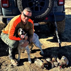 Kiowa Creek Sporting Club - Chris, my guide and Scout!