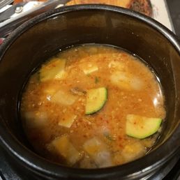 The 1/3 full soybean soup :( The 1/3 full soybean soup :(