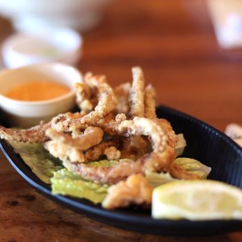 Ten Gu Ramen - a plate of deep fried squid - Ramen Near Me - Bakersfield, California