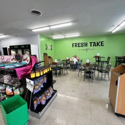Fresh Take Market - Small clean place to eat.