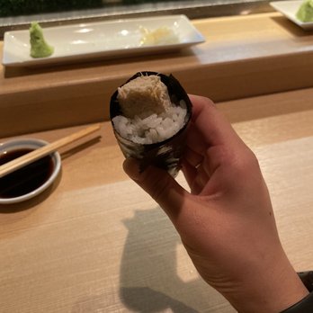 Sasabune Beverly Hills - Blue crab hand roll - Sushi Bars Near Me - Beverly Hills, California Sasabune Beverly Hills - Blue crab hand roll - Sushi Bars Near Me - Beverly Hills, California