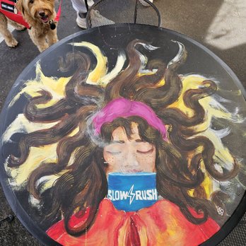 Slow Rush - Super amazing tabletop painting - Coffee & Tea Near Me - Paso Robles, California Slow Rush - Super amazing tabletop painting - Coffee & Tea Near Me - Paso Robles, California