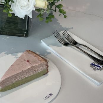 Lady M Cake Boutique - strawberry matcha millie crepes - Bakeries Near Me - Houston, Texas Lady M Cake Boutique - strawberry matcha millie crepes - Bakeries Near Me - Houston, Texas