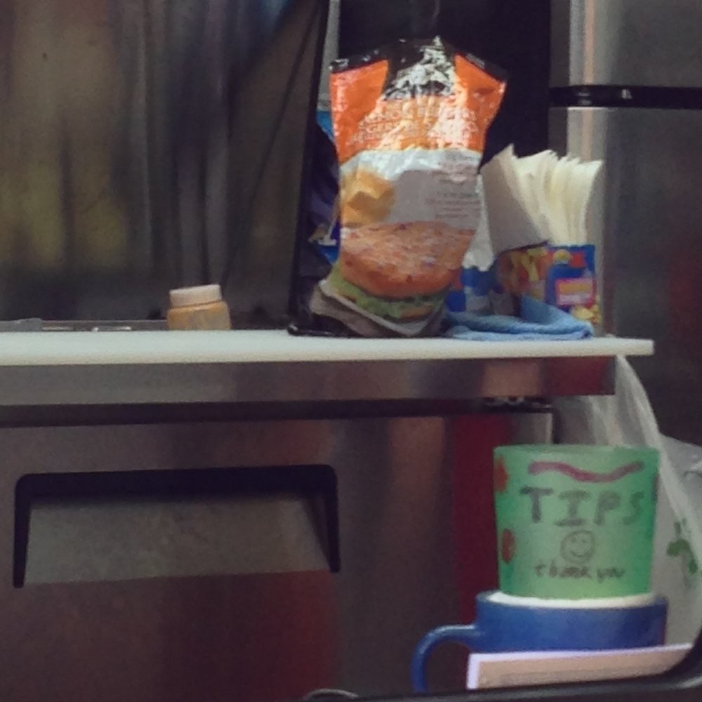 Street Eats - Frozen salmon patties on counter - Food Trucks Near Me Street Eats - Frozen salmon patties on counter - Food Trucks Near Me