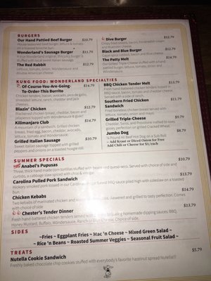 Menu photo 7 The Wonderland Ballroom Washington, DC, DC Menu photo 7 The Wonderland Ballroom Washington, DC, DC