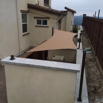 Gs Marine Interiors - This sail shade covers my pool equipment (~15' x 6') - Furniture Reupholstery Near Me - Oceanside, California