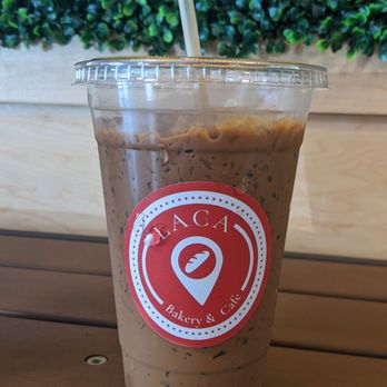 La Ca Bakery & Cafe - Vietnamese coffee. This packs a punch, I love how rich and strong it is. - Vietnamese Near Me - Hayward, California