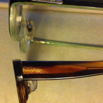 Maximeyes Optical - Top are old glasses, bottom are the new uber thin Zeiss hd digital lens. Look at difference! - Eyewear & Opticians Near Me - New York, New York