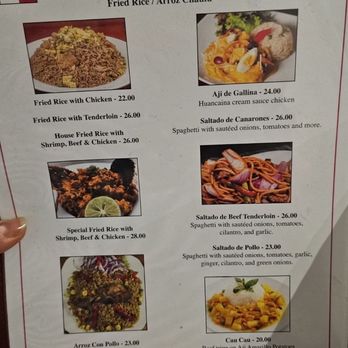 The Nana Peruvian Kitchen - Menu - Peruvian Near Me - Fredonia, New York