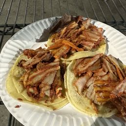 Al pastor tacos - undressed Al pastor tacos - undressed