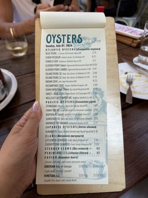 Menu photo 1 Rodney's Oyster House Toronto, ON
