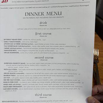 GRANVILLE - DineLA Menu 8/26 - New American Near Me - West Hollywood, California