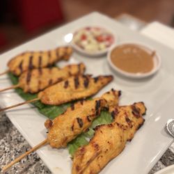 Kop Jai Lai Restaurant - Chicken Satay