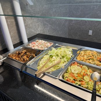 Feast Buffet - A portion of the buffet (salad side) - Buffets Near Me - Springfield, Illinois