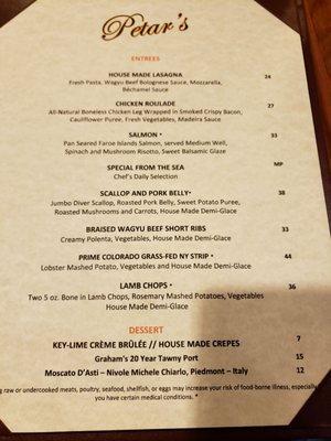 Menu photo 5 Petar's Restaurant Bonita Springs, FL Menu photo 5 Petar's Restaurant Bonita Springs, FL