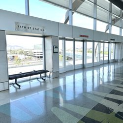 PHX Sky Train - 44th St. Station - 44th Street Station boarding platform