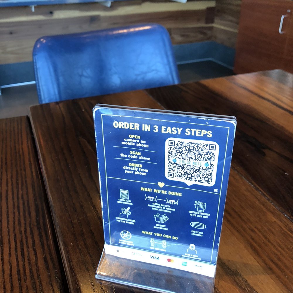 Blue Note - Scan the bar code w your phone's camera to order/pay. - Sports Bars Near Me - St. Louis, Missouri Blue Note - Scan the bar code w your phone's camera to order/pay. - Sports Bars Near Me - St. Louis, Missouri