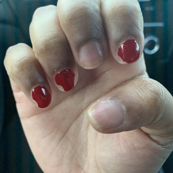 Nails & Noble Spa - Gel manicure 3 days later - Nail Salons Near Me - Hackensack, New Jersey