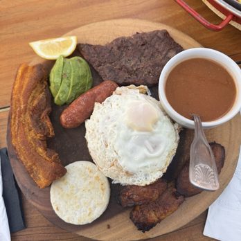 Terra Luna Cafe Providence - Bandeja Paisa...I believe - Breakfast & Brunch Near Me - Providence, Rhode Island