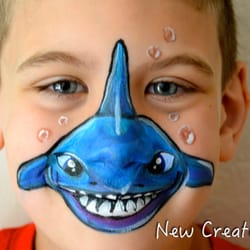 New Creation Face and Body Art - Shark Mouth