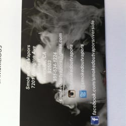 Smoked Out Vapors - Business card