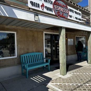 Ashley’s Espresso Parlour - Outside of front entrance - Coffee & Tea Near Me - Kill Devil Hills, North Carolina Ashley’s Espresso Parlour - Outside of front entrance - Coffee & Tea Near Me - Kill Devil Hills, North Carolina