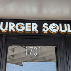 Burger Seoul - Burger Seoul - Front Door Sign