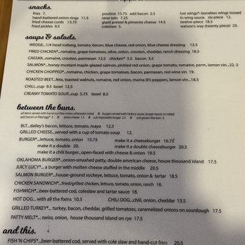 State & Central - Menu - Pubs Near Me - Olympia, Washington State & Central - Menu - Pubs Near Me - Olympia, Washington