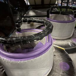 Old dirty taped-up equipment