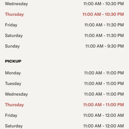 Hours off of their website 8/2022 (Slice app) https://www.terramarerestaurantbar.com Hours off of their website 8/2022 (Slice app) https://www.terramarerestaurantbar.com