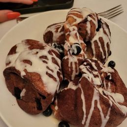 Blueberry popover Blueberry popover
