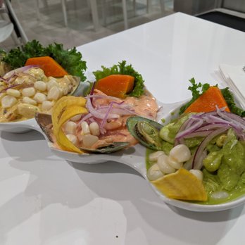 Sr. Ceviche - Juerga de Ceviche Pescado - 3 Flavors (Yellow, red and green ceviche) - Seafood Near Me - Pembroke Pines, Florida Sr. Ceviche - Juerga de Ceviche Pescado - 3 Flavors (Yellow, red and green ceviche) - Seafood Near Me - Pembroke Pines, Florida