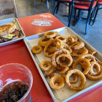 Tejas Burger Joint - Onion rings - Burgers Near Me - Tomball, Texas Tejas Burger Joint - Onion rings - Burgers Near Me - Tomball, Texas